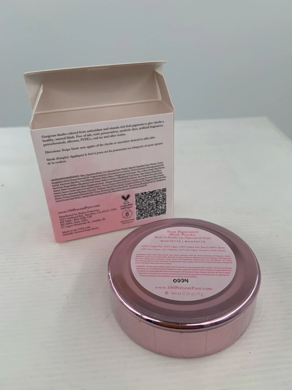 NWT NIB 100% Pure Fruit Pigmented® Blush
